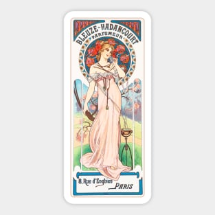 Bleuze-Hadancourt Parfumeur, 1899 Sticker